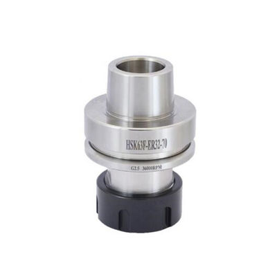 HSK63A-ER16-80 HSK Tool Holder Wood Lathe Tool Holder 0.003mm Run Out