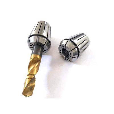 HRC50-HRC52 Coolant Sealed ER Collets With Cooling Hole Spring Collet